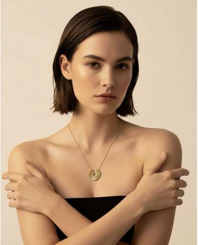 Collar dorado Nathalie