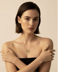 Collar dorado Nathalie