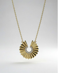 Collar dorado Nathalie