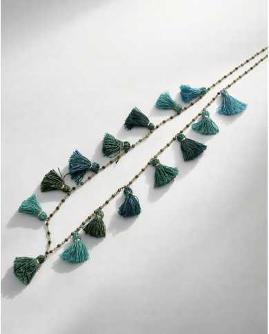 Collar Summer tonos azulados