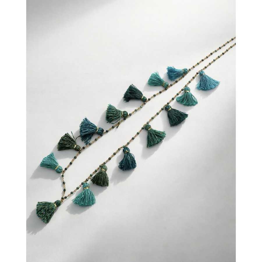 Collar Summer tonos azulados Collar Summer tonos azulados