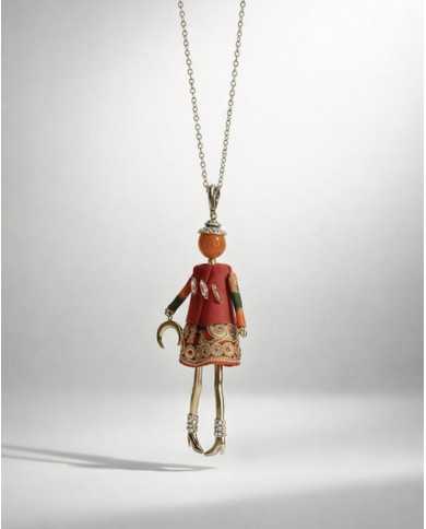 Collar muñeca Alicia (La intelectual)