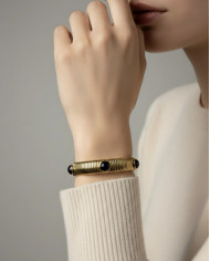 Brazalete Selene ónix negra Brazalete Selene ónix negra