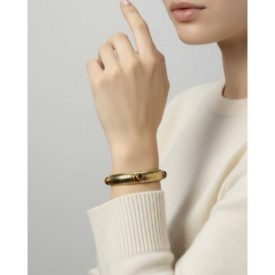 Brazalete Selene ojo de tigre Brazalete Selene ojo de tigre