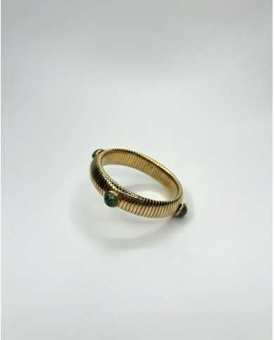 Brazalete Selene aventurina verde