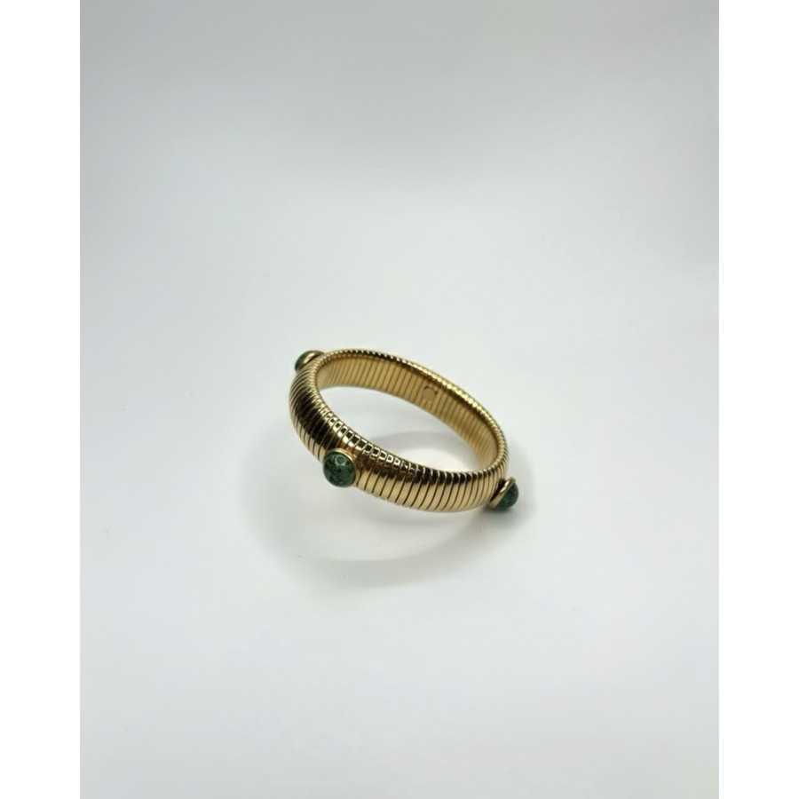 Brazalete Selene aventurina verde