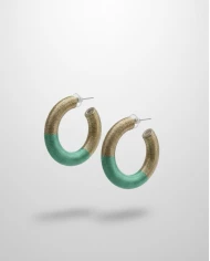 Pendientes Aldara turquesa