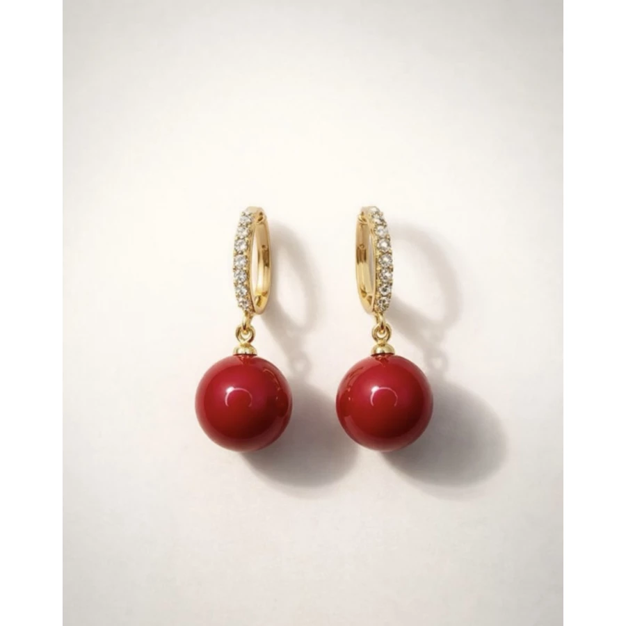 Pendientes Laira rosados