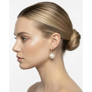 pendientes Laira blancos pendientes Laira blancos