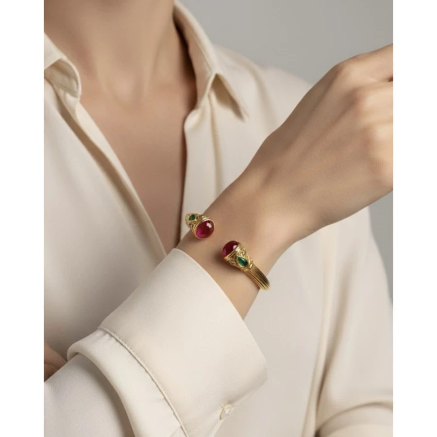 Brazalete Nayara rojo