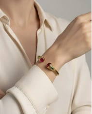 Brazalete Nayara rojo