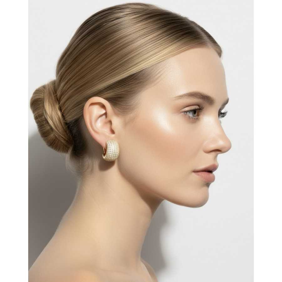 Pendientes Nerina dorados Pendientes Nerina dorados