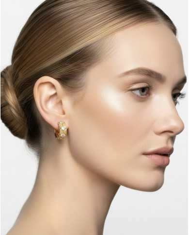 Pendientes Lira dorados