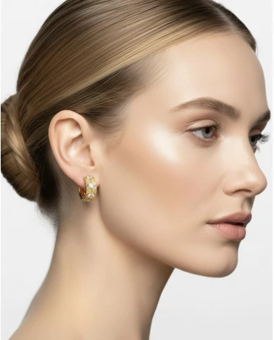 Pendientes Milena dorados