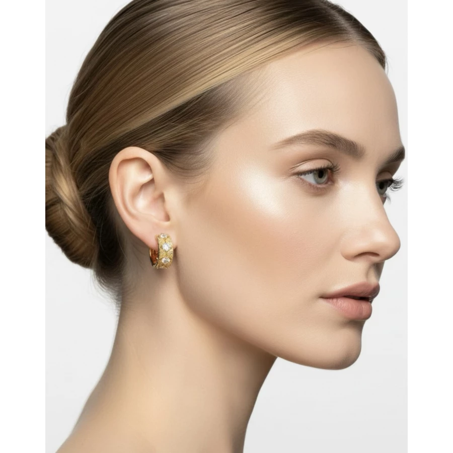 Pendientes Milena dorados