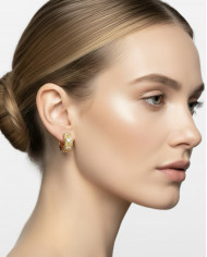 Pendientes Lira dorados Pendientes Lira dorados