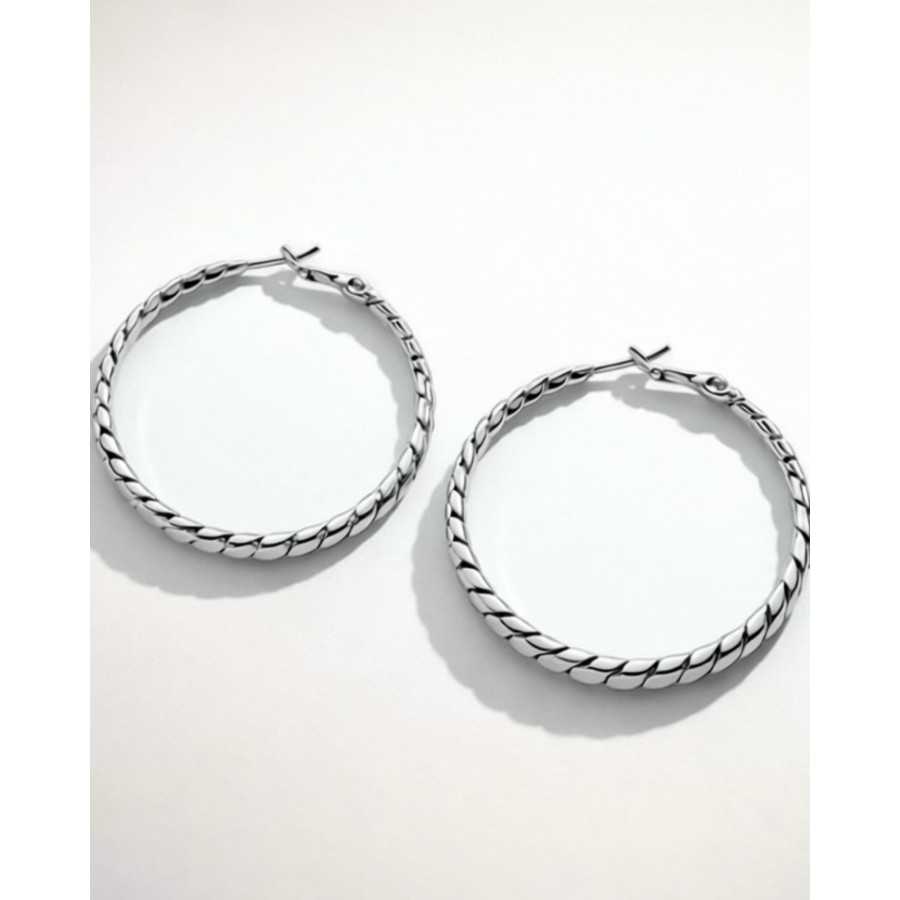 Pendientes Arianne plateados