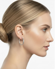 Pendientes Arianne plateados