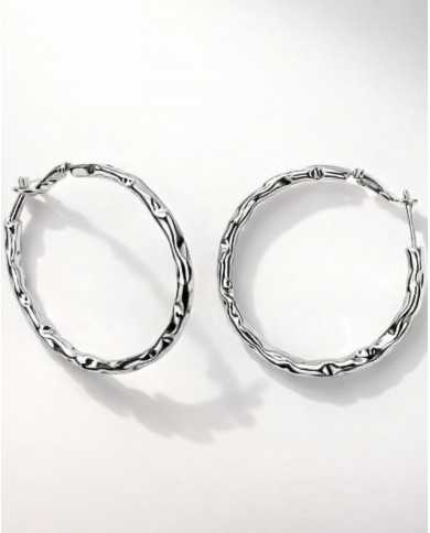 Pendientes Kael plateados