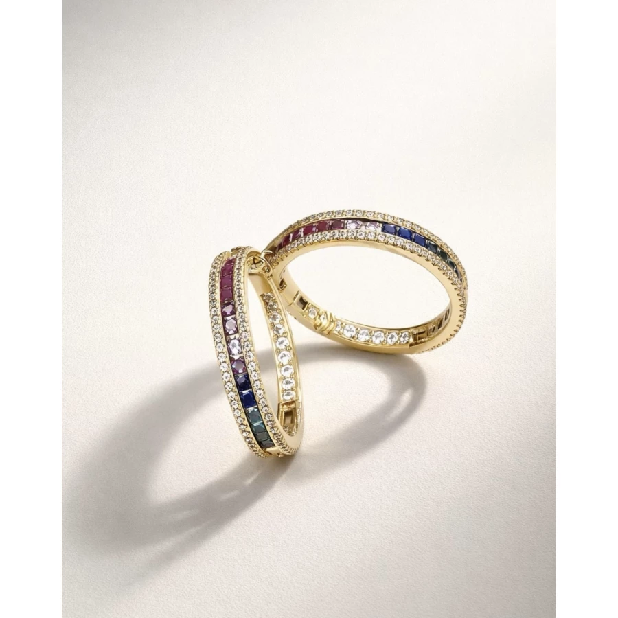 Pendientes Aral multicolor