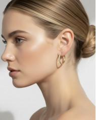 Pendientes Aira dorados