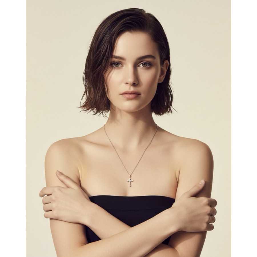 Collar Eirene plateado