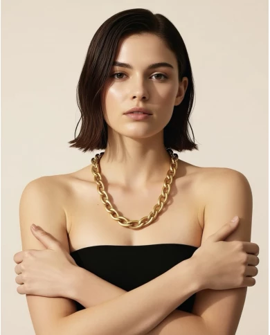 Collar Minerva dorado