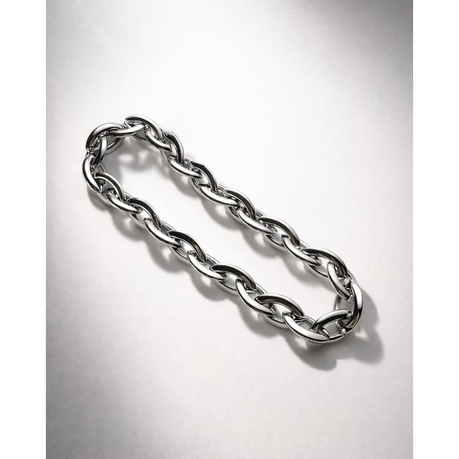 Collar Minerva plateado