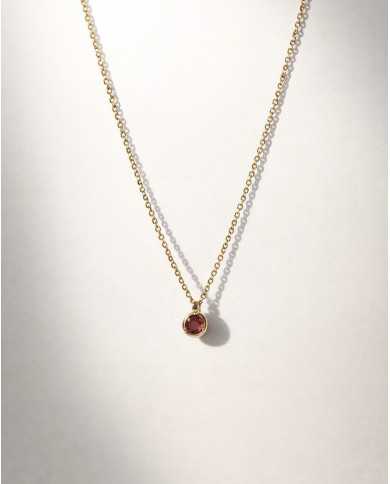 Collar Cloeia rojizo