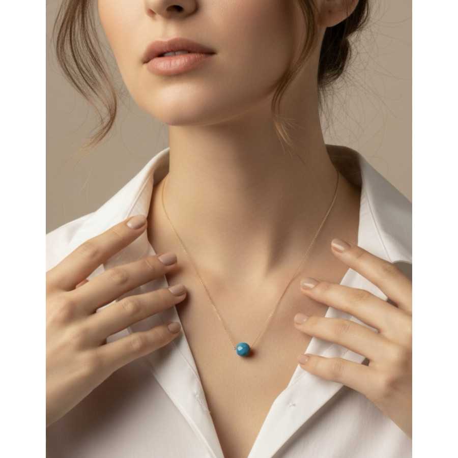 Collar Arlet turquesa