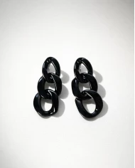 Pendientes Zenda beige