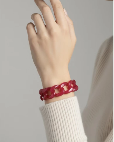 Brazalete Ailén rosa