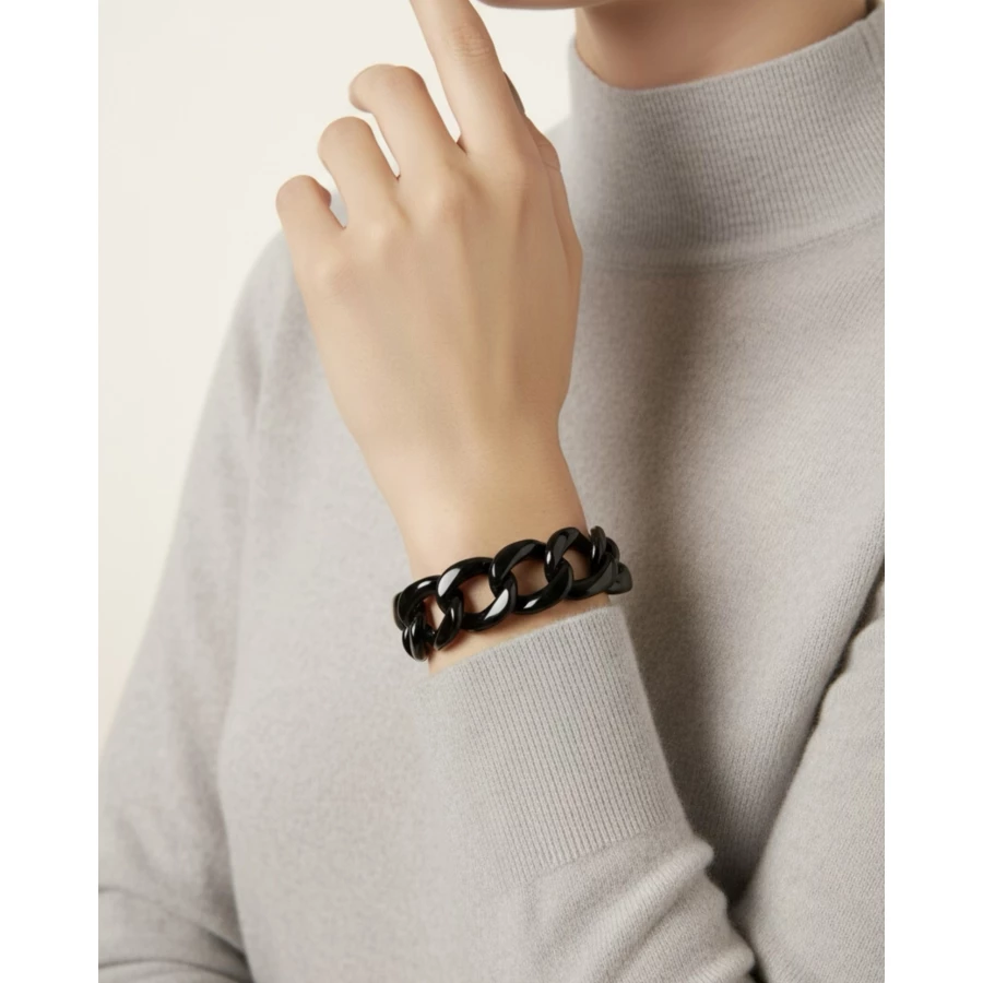 Brazalete Ailén negro