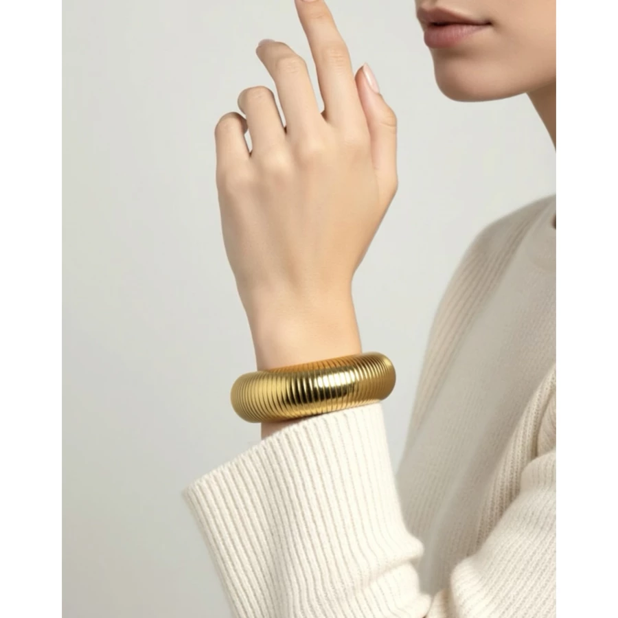 Brazalete Azahara dorado