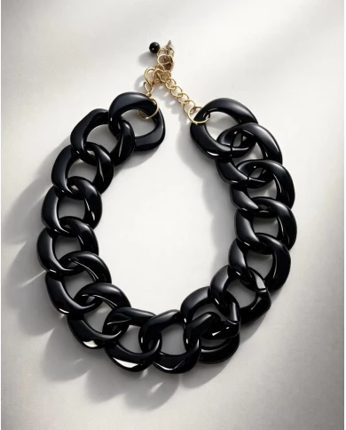 Collar Eyla negro Collar Eyla negro