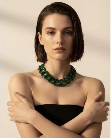 Collar Eyla verde