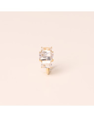 Anillo plata bañado en oro circonitas 5k Vitoria Anillo plata bañado en oro circonitas 5k Vitoria