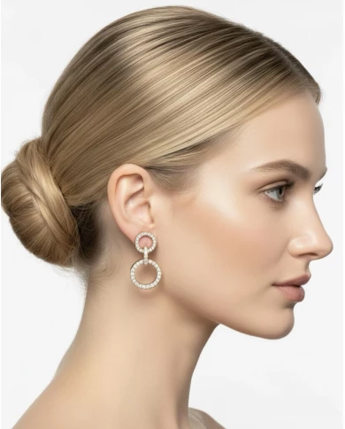 Pendientes Auren dorados