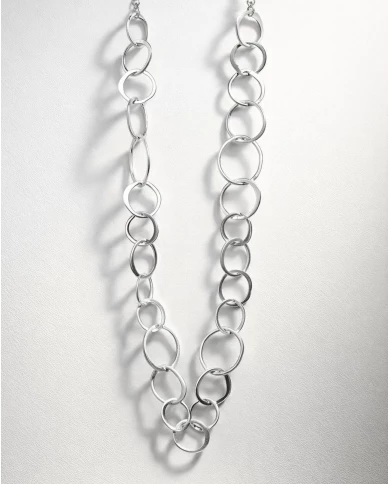 Collar Aris plateado