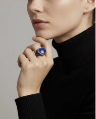 Anillo Samara azul
