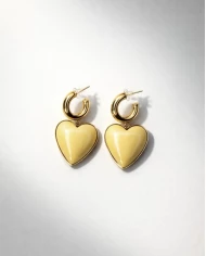 Pendientes Amira lilas