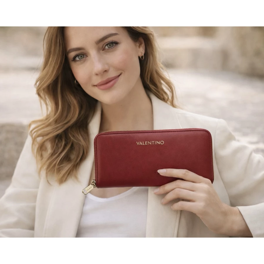 Monedero Valentino Dione rojo
