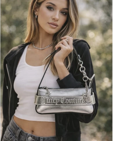 Bolso Juicy Couture plateado