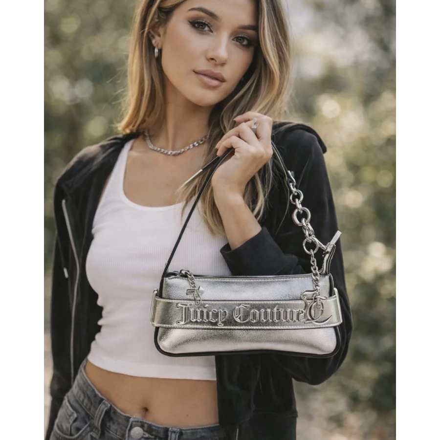 Bolso Juicy Couture plateado