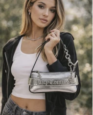 Bolso Juicy Couture plateado