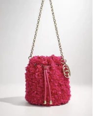 Bolso saco LaCarrie rosa