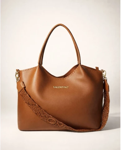Bolso Valentino marrón shopping