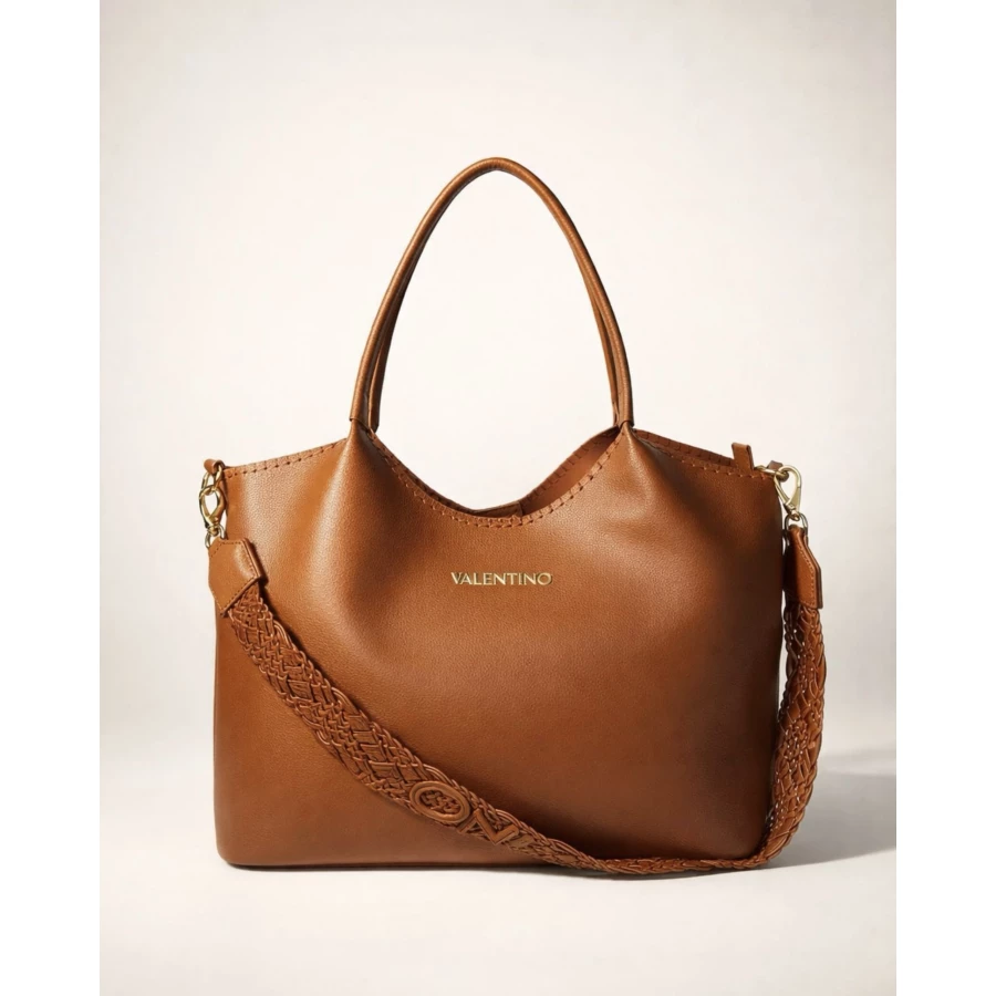 Bolso Valentino marrón shopping
