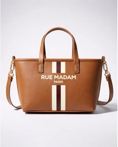 Bolso mini tote Annabel marrón by Rue Madam
