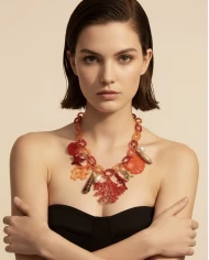 Collar Bruna naranja